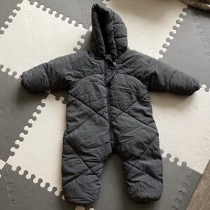 Zara Quilted Nylon Romper (12-18M)